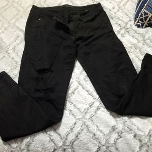 Kancan distressed black jeans